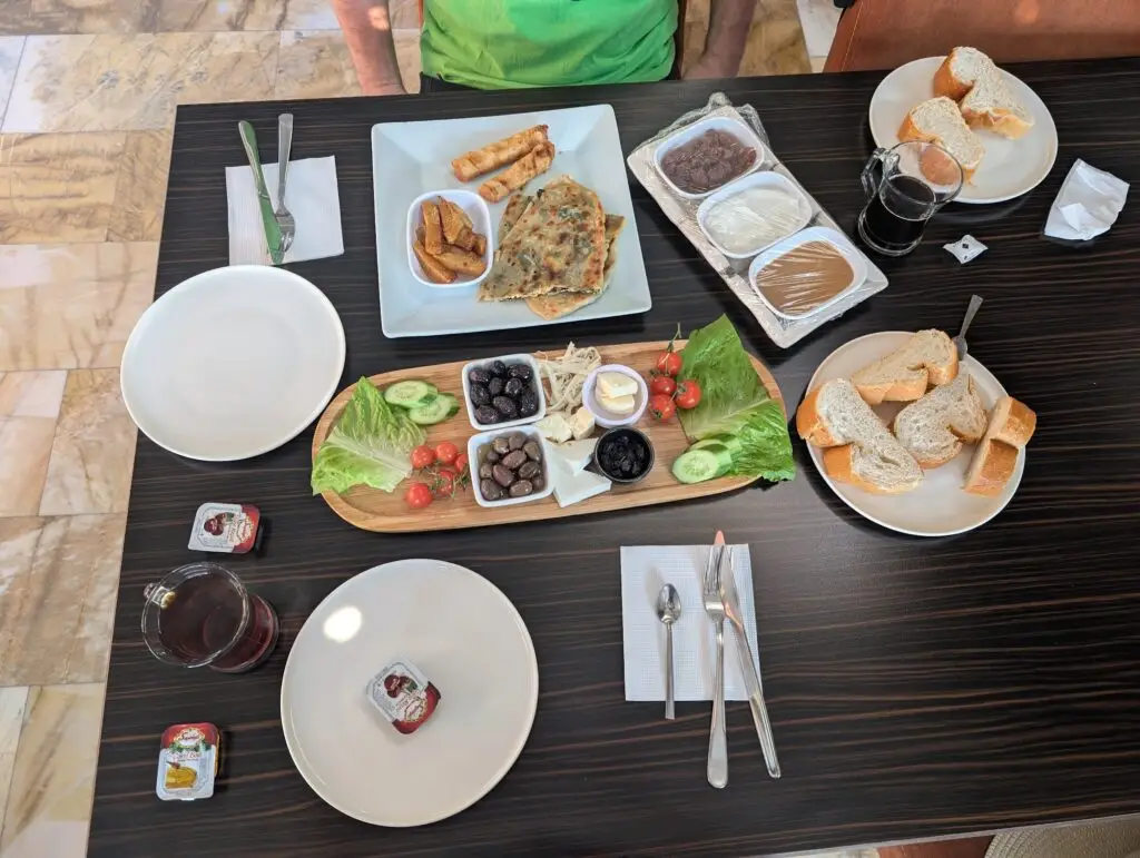 Turecki lunch w Pamukkale